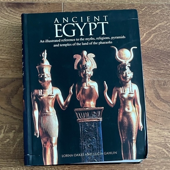 Ancient Egypt an illustrated reference to the myths, religions, pyramids, book - Picture 1 of 4